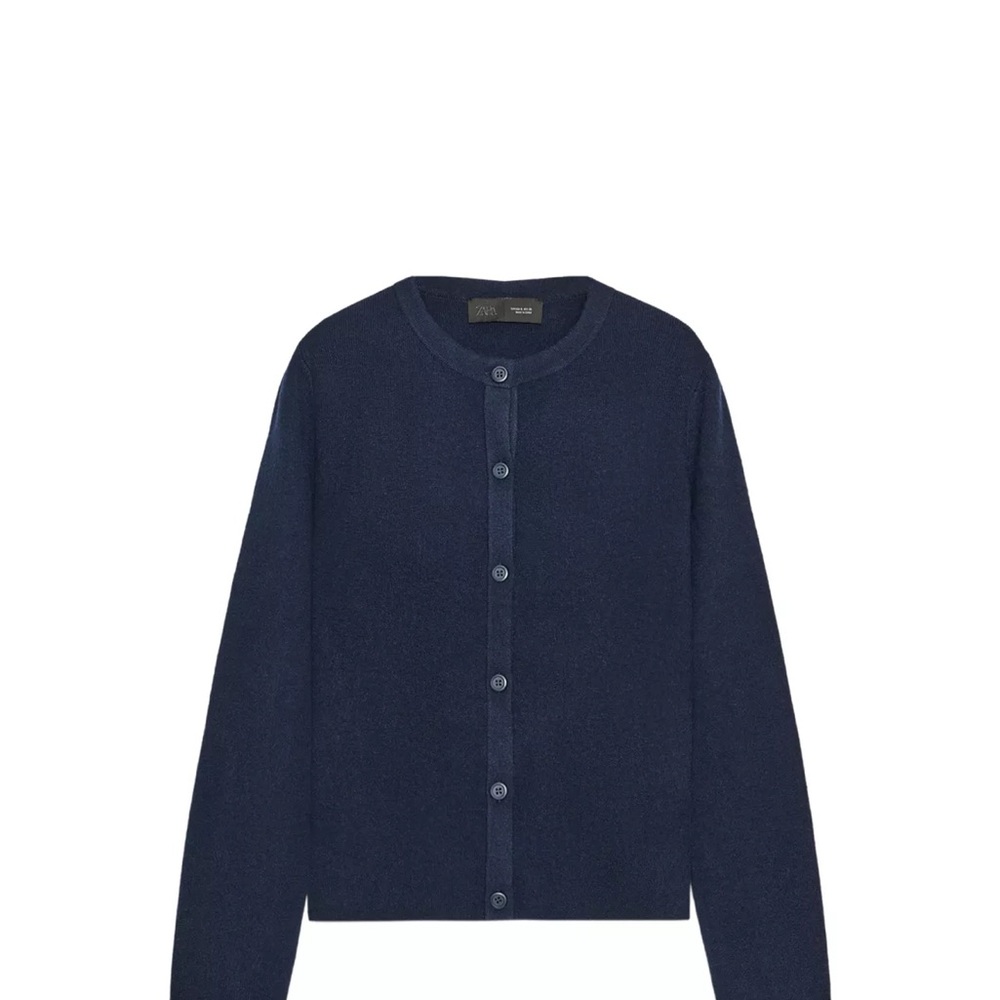 Zara Navy Cardigan